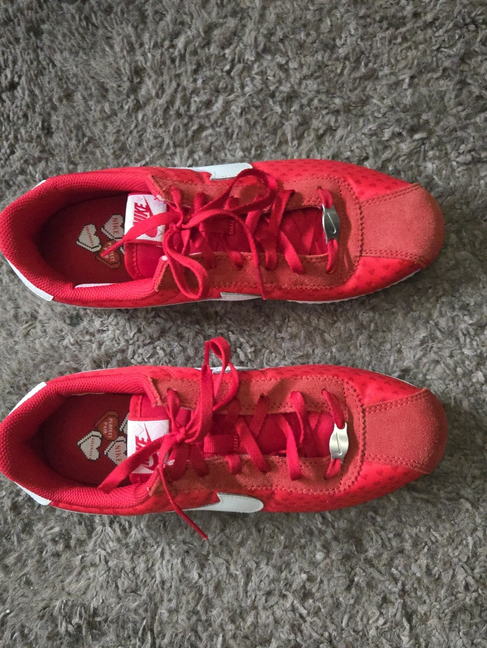 Nike Kids Cortez Bg Youth Size 6y Red And White Valentines Day 032026 - Picture 3 of 11